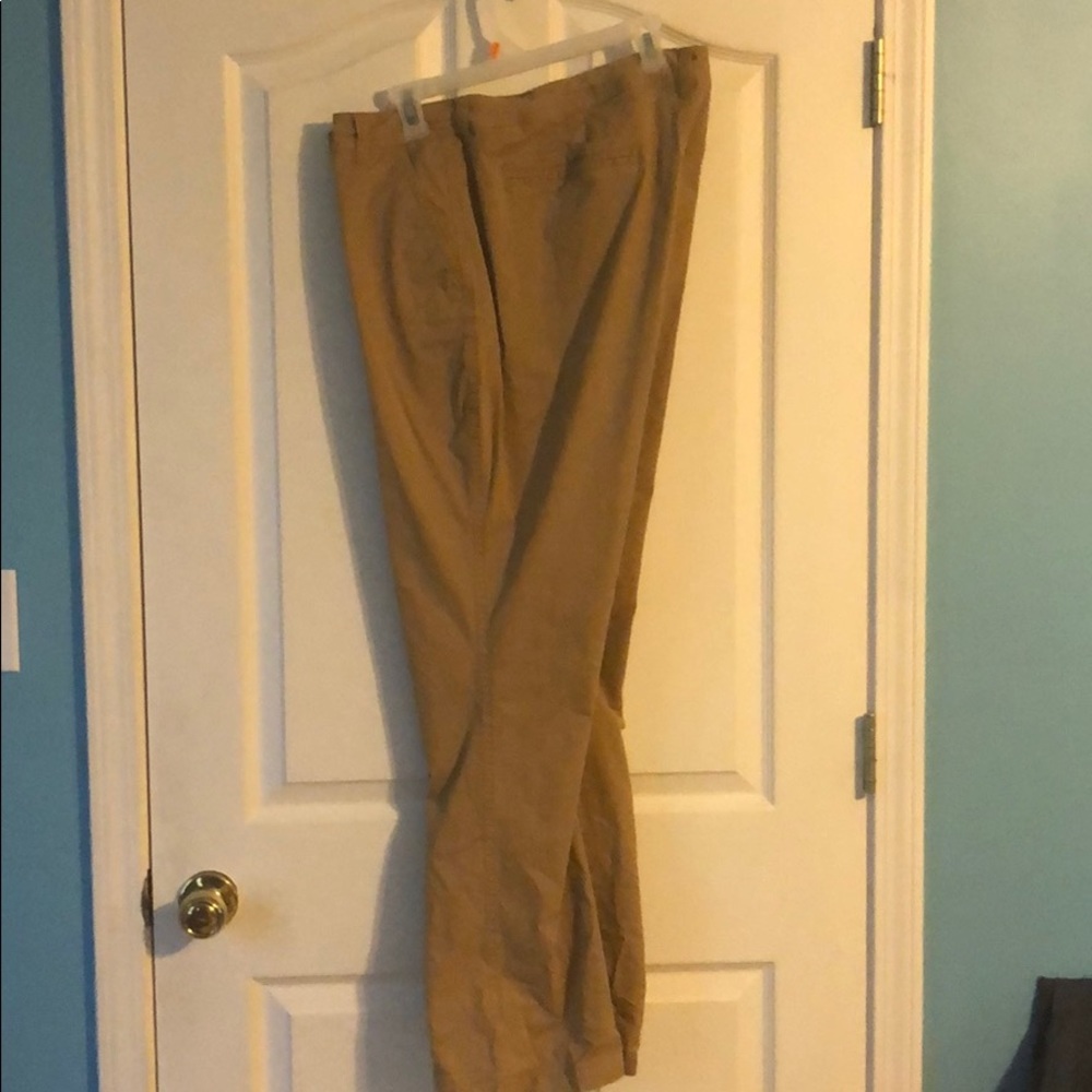 Bootcut khakis old navy size 20